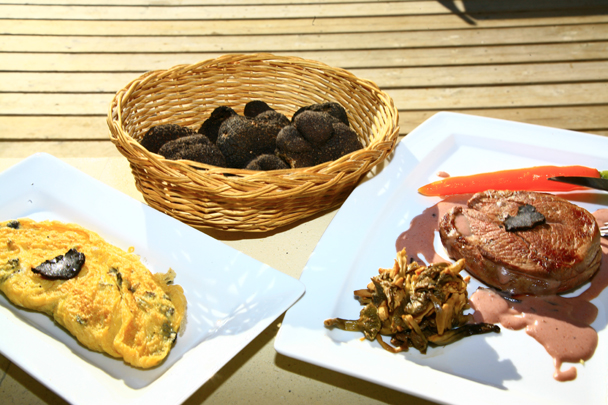 Le Chalet Reynard et ses menus truffes