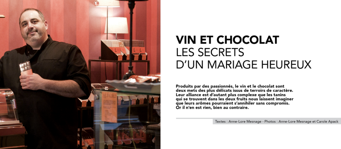 Vin et chocolat : Les secrets d’un mariage heureux