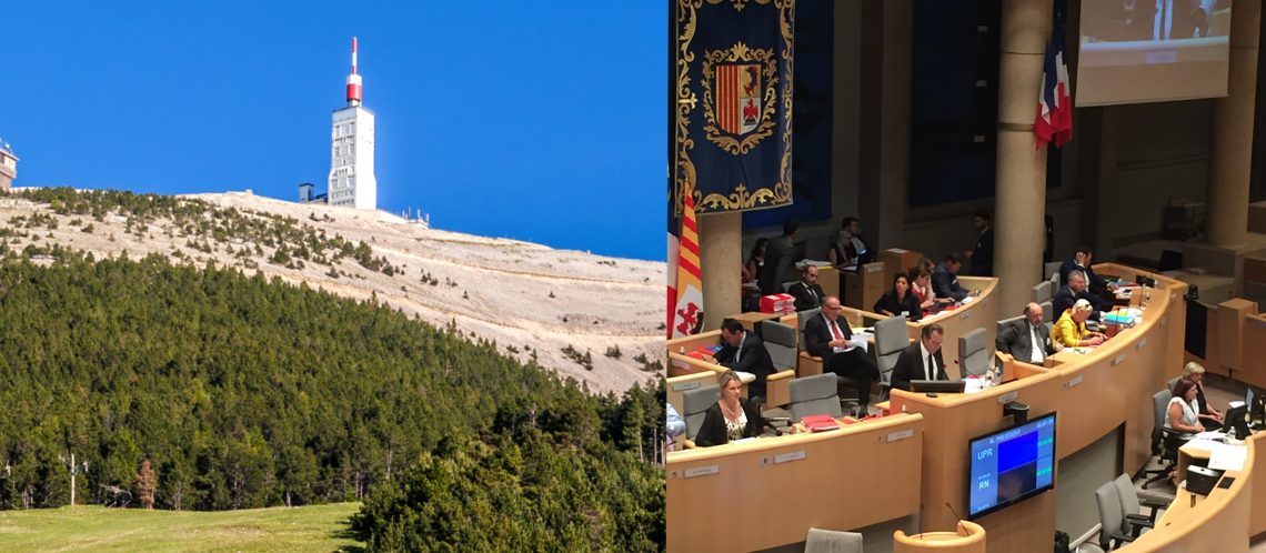 Jour historique pour le Parc du Ventoux : Le Conseil régional a voté la charte