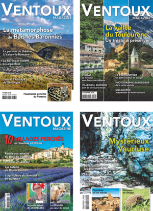 Ventoux Magazine - Abonnement 1 an : 4 numéros