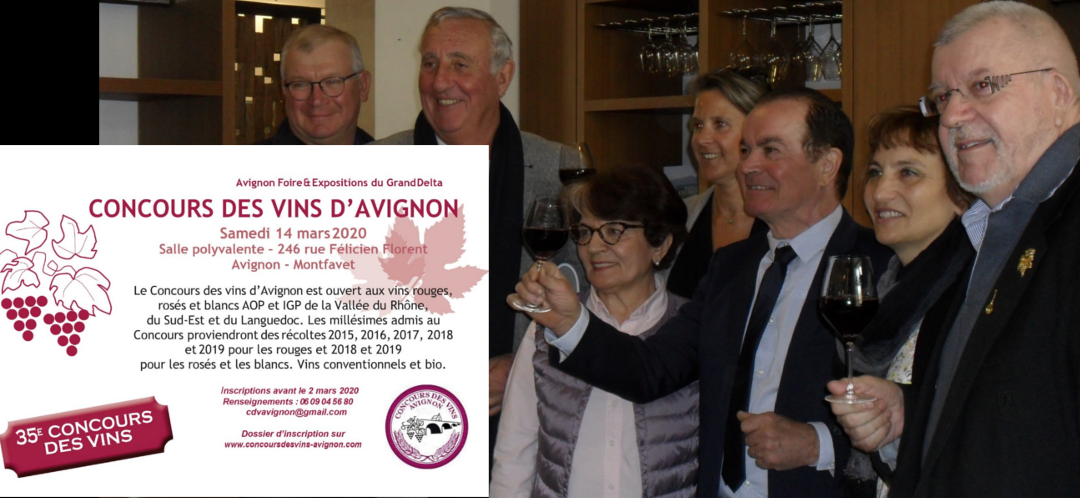 Avignon : plus de 900 échantillons en lice au 35ème concours des vins