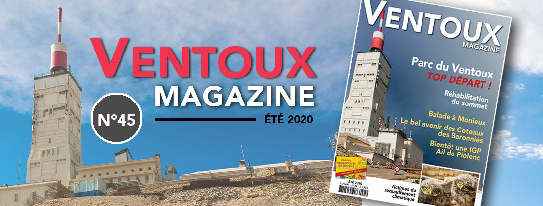 Le Ventoux Magazine été 2020 n°45 est paru !