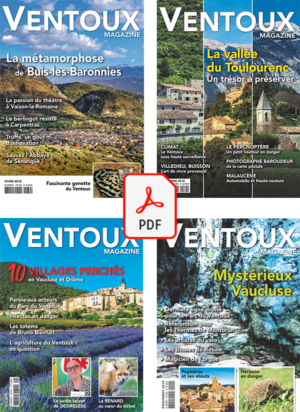 Ventoux Magazine - Abonnement 1 an : 4 numéros PDF