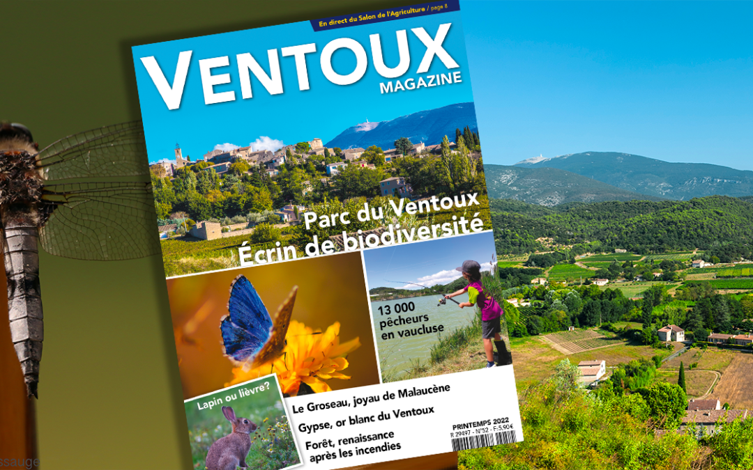Le nouveau Ventoux Magazine printemps 2022 est paru !
